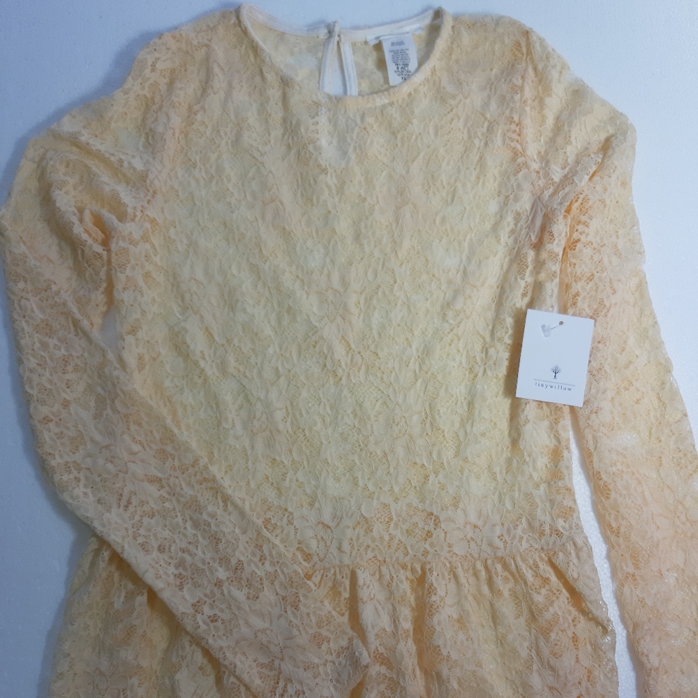 Tinywillow Lace Shirt XS NEW
